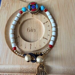 Tibetan bracelet with protection and lucky charm